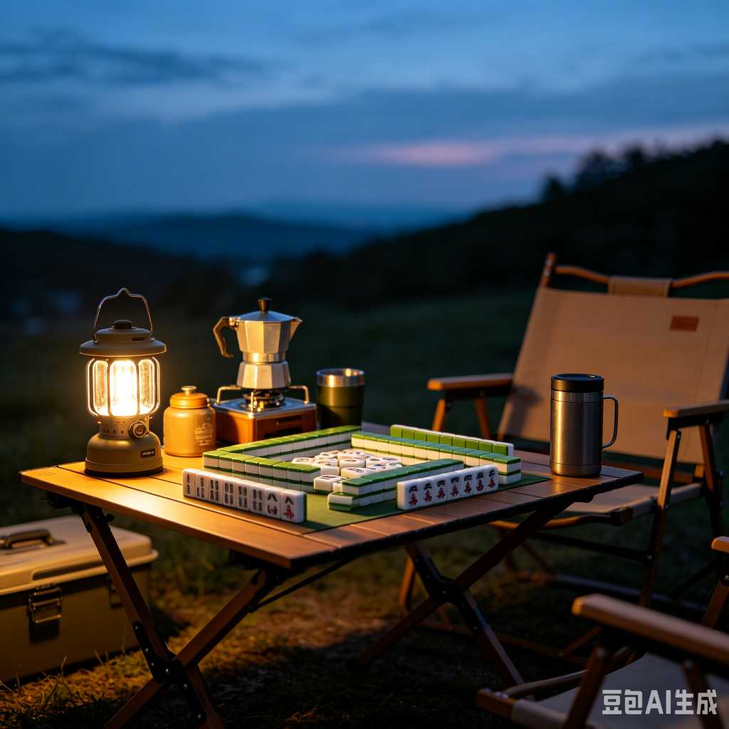 small size mahjong set for travel