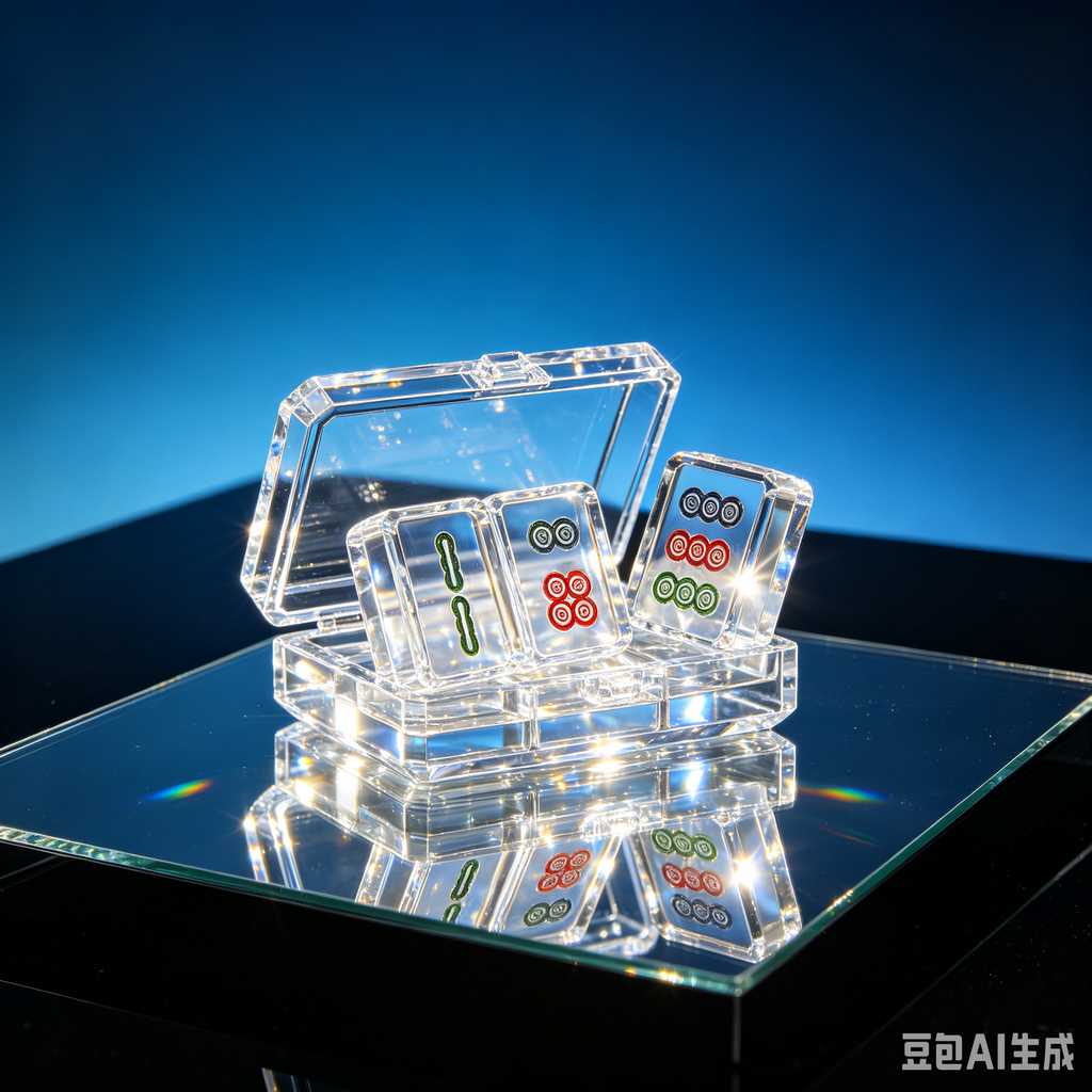 compact mahjong set with case